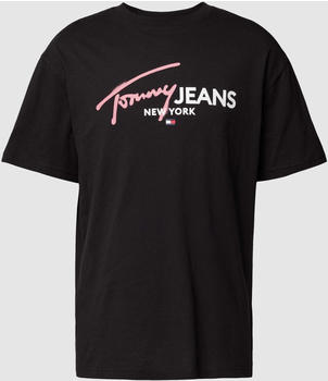 Tommy Hilfiger Reg Spray Pop Color Ext Short Sleeve T-Shirt (DM0DM18572) black