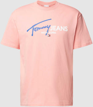 Tommy Hilfiger Reg Spray Pop Color Ext Short Sleeve T-Shirt (DM0DM18572) Rosé