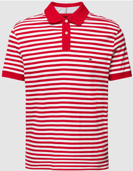 Tommy Hilfiger 1985 Regular Fit Polo (MW0MW17770) primary red/white