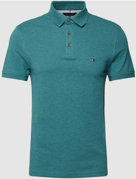 Tommy Hilfiger 1985 Collection Stripe Slim Fit Polo (MW0MW17771) green heather