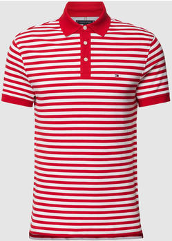 Tommy Hilfiger 1985 Collection Stripe Slim Fit Polo (MW0MW17771) primary red/white