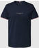 Tommy Hilfiger T-Shirt mit Label-Print Marineblau MW0MW32584