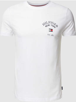 Tommy Hilfiger Varsity Arched Logo Slim Fit T-Shirt (MW0MW33689) white