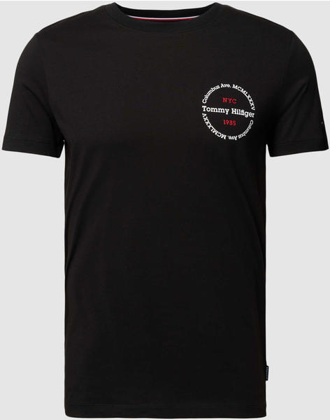 Tommy Hilfiger Roundle Short Sleeve T-Shirt (MW0MW34390) black