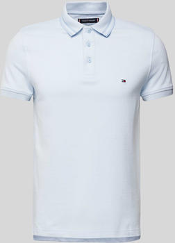 Tommy Hilfiger Tipped Collar Slim Fit Polo (MW0MW34755) light blue