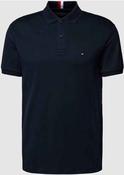 Tommy Hilfiger Essential Regular Fit Flag Embroidery Polo (MW0MW35585) desert sky