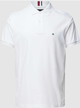 Tommy Hilfiger Essential Regular Fit Flag Embroidery Polo (MW0MW35585) white