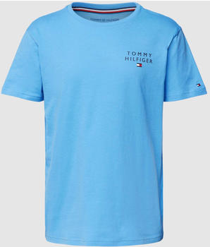 Tommy Hilfiger T-Shirt mit Rundhalsausschnitt Royalblau UM0UM02916