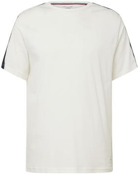 Tommy Hilfiger TH Established Stripe Sleeve Lounge T-Shirt (UM0UM03005) off white