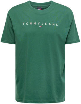 Tommy Hilfiger Reg Linear Logo Ext Short Sleeve T-Shirt (DM0DM17993) court green