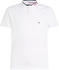 Tommy Hilfiger Slim Fit mit Mandarinkragen Poloshirt kurzarm (Herren)