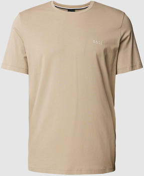 Hugo Boss T-Shirt aus Stretch-Baumwolle mit Logo-Stickerei (50515312) khaki