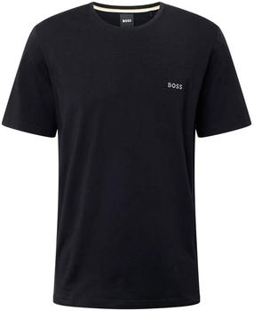 Hugo Boss Regular-Fit T-Shirt aus Stretch-Baumwolle mit Logo-Detail (50515391) schwarz