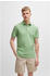 Hugo Boss Slim-Fit Poloshirt aus gewaschenem elastischem Baumwoll-Piqué (50507699) grün