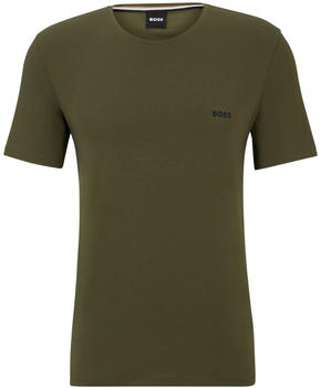 Hugo Boss T-Shirt aus Stretch-Baumwolle mit Logo-Stickerei (50515312) grün