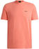Regular-Fit T-Shirt aus Stretch-Baumwolle mit Kontrast-Logo (50506373) rot