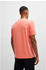 Hugo Boss Regular-Fit T-Shirt aus Stretch-Baumwolle mit Kontrast-Logo (50506373) rot