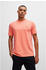 Hugo Boss Regular-Fit T-Shirt aus Stretch-Baumwolle mit Kontrast-Logo (50506373) rot