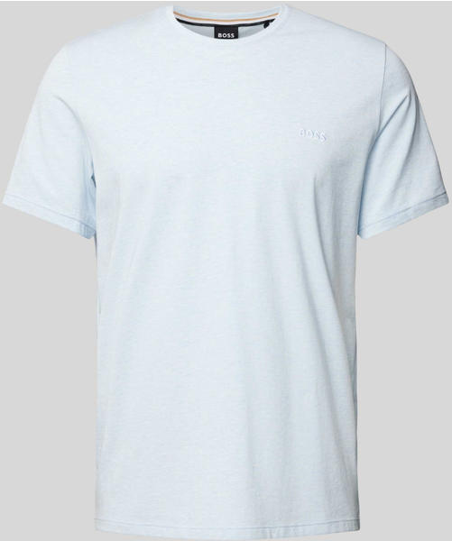 Hugo Boss T-Shirt aus Stretch-Baumwolle mit Logo-Stickerei (50515312) blau