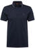 Slim-Fit Poloshirt aus gewaschenem elastischem Baumwoll-Piqué (50507699) blau