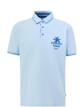 S.Oliver Polo-Shirt aus Baumwoll-Piqué (2131479) blau