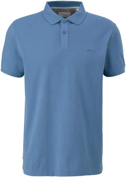 S.Oliver Poloshirt aus Baumwolle (2138262) hellblau
