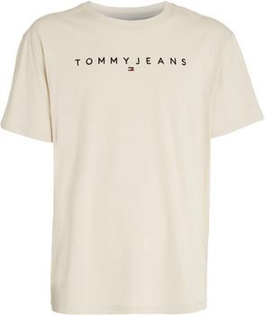 Tommy Hilfiger Reg Linear Logo Ext Short Sleeve T-Shirt (DM0DM17993) newsprint