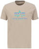 Alpha Industries Herren Camiseta Basic T Rainbow Ref para Hombre Kurzarm Shirt,