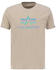 Alpha Industries Basic T Rainbow Short Sleeve T-Shirt (100501RR) beige
