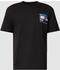 Tommy Hilfiger T-Shirt mit Label-Motiv-Print Modell TOMMY NY GRAFFITI Black DM0DM18271