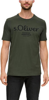 S.Oliver T-Shirt mit Label-Print (2139909) grün
