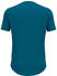 Odlo Ascent Performance Wool 130 T-Shirt mit Landschaftsprint saxony blue melange