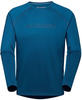 mammut 1016-01440, MAMMUT Herren Shirt Selun FL Longsleeve Men Logo Blau male,