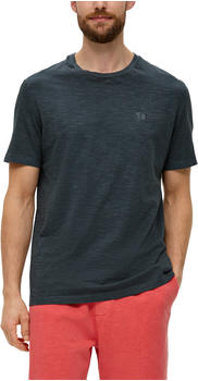 S.Oliver Jerseyshirt mit Labelprint (2141231) grau
