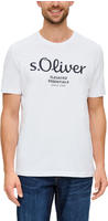 s.Oliver RED LABEL 2139909, s.Oliver RED LABEL Regular Fit T-Shirt aus reiner