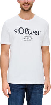 S.Oliver T-Shirt mit Label-Print (2139909) weiß