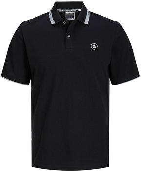 Jack & Jones Hass Logo Short Sleeve Polo (12257374) black