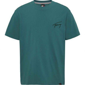 Tommy Hilfiger Crew Neck Logo T-Shirt (DM0DM17994) timeless teal