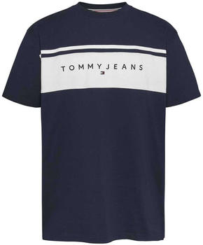 Tommy Hilfiger Reg Linear Cut & Sew Short Sleeve T-Shirt (DM0DM18658) dark night navy