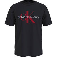 Calvin Klein Jeans T-Shirt J30J320935 Schwarz Slim Fit Male
