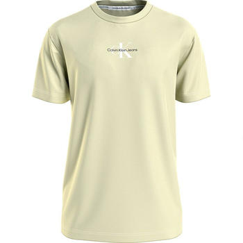 Calvin Klein Monologo Regular Short Sleeve T-Shirt beige (J30J323483-LFU)