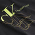 Calvin Klein Monogram Echo Graphic Short Sleeve T-Shirt black (J30J325352-BEH)