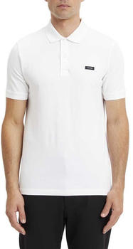 Calvin Klein Stretch Pique Slim Button Short Sleeve Polo white (K10K111196-YAF)