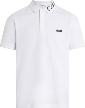 Calvin Klein Stretch Embroid Logo Short Sleeve Polo white (K10K112467-YAF)