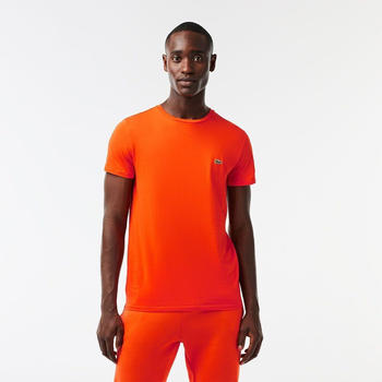 Lacoste Men's Crew Neck Pima Cotton Jersey T-shirt (TH6709-SJI) orange