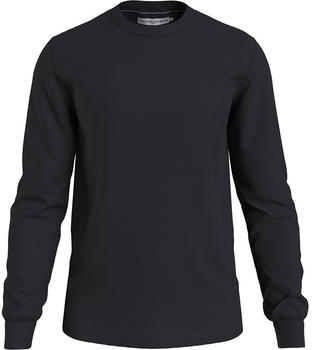 Calvin Klein Badge Waffle Long Sleeve T-Shirt blue (J30J323485-BEH)