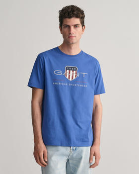 GANT Archive Shield Regular Fit T-Shirt (2003199) rich blue