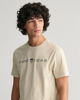 GANT Graphic T-shirt with print (2003242) silky beige