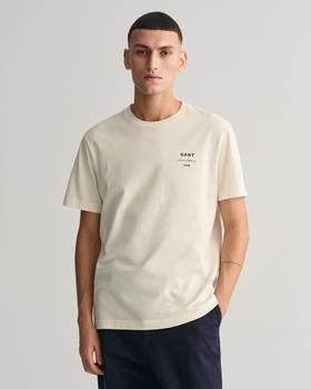 GANT Script Graphic T-Shirt (2033017) cream