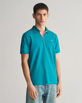 GANT Kontrast Piqué Poloshirt (2062026) ocean turquoise